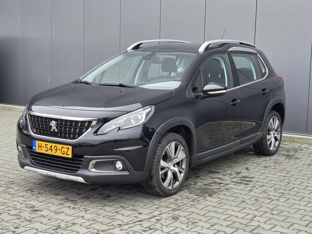 Peugeot 2008 1.2 PureTech Blue Lease Allure, Euro 6, 1199 cc, 1165 kg, Zwart