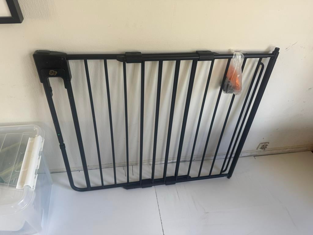 Traphekje Fenss safety door zwart, Gebruikt, Overige typen, Ophalen of Verzenden, Metaal of IJzer