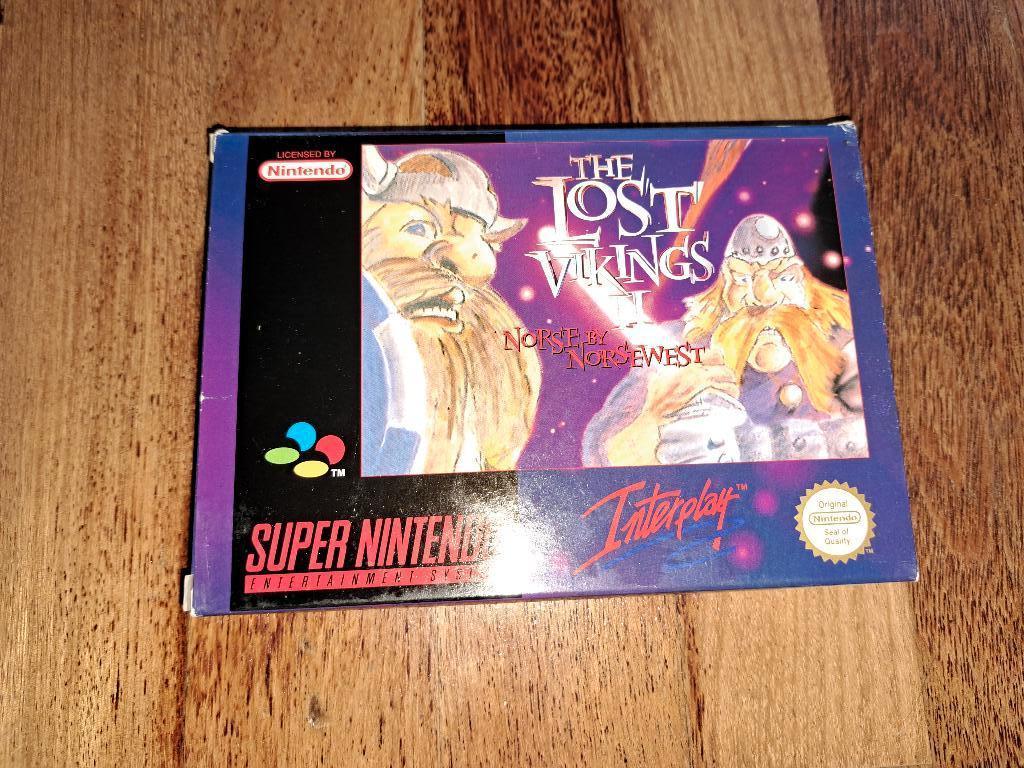 The lost vikings 2 SNES OVP, Spelcomputers en Games, Avontuur en Actie, 1 speler, Ophalen of Verzenden, Zo goed als nieuw