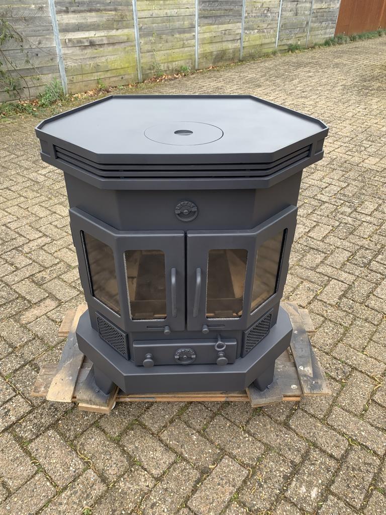 Barbas Rosolo houtkachel, Ophalen, Gebruikt, Houtkachel, Vrijstaand