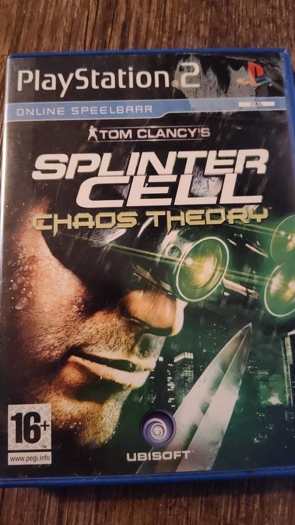 Splinter Cell chaos Theory PlayStation 2, Spelcomputers en Games, Games | Sony PlayStation 2, Vanaf 18 jaar, Shooter, 1 speler