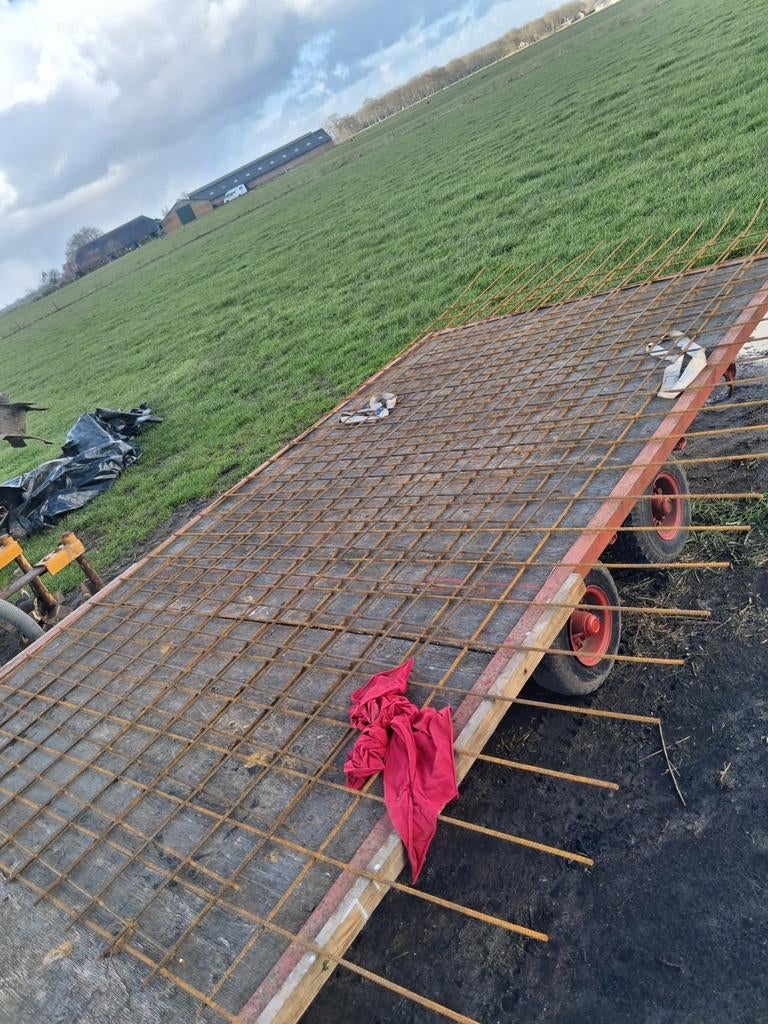 Wapeningsnet rond 8 Maas 150mm, Ophalen