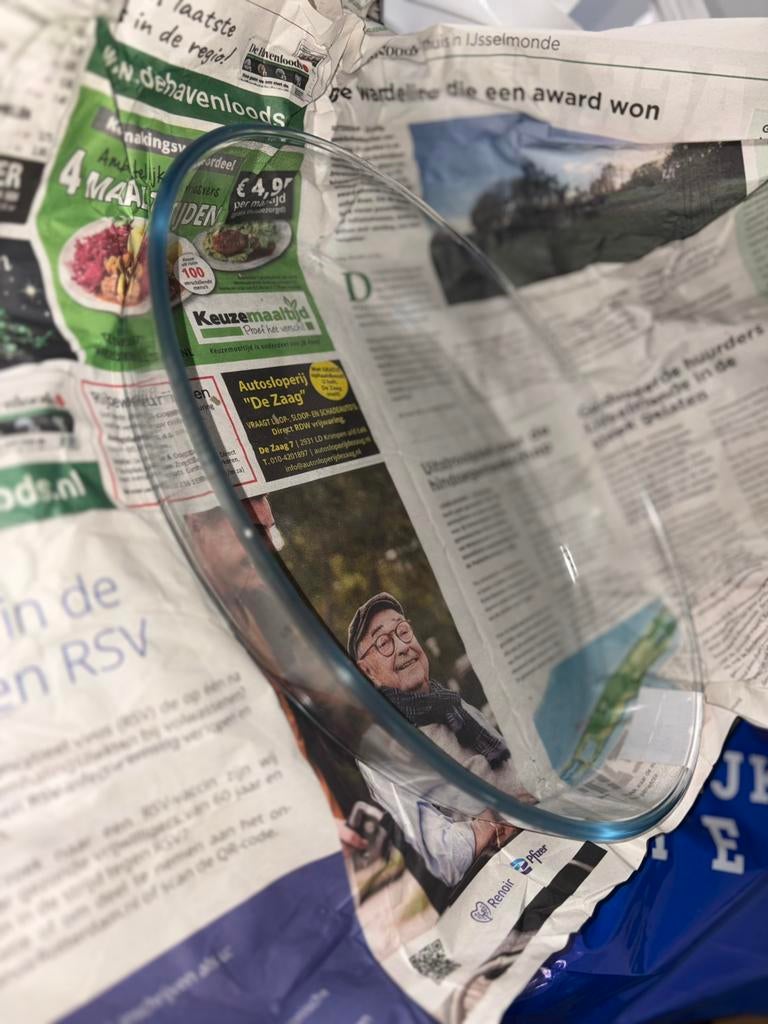 Ovenschaal, Ophalen, Zo goed als nieuw