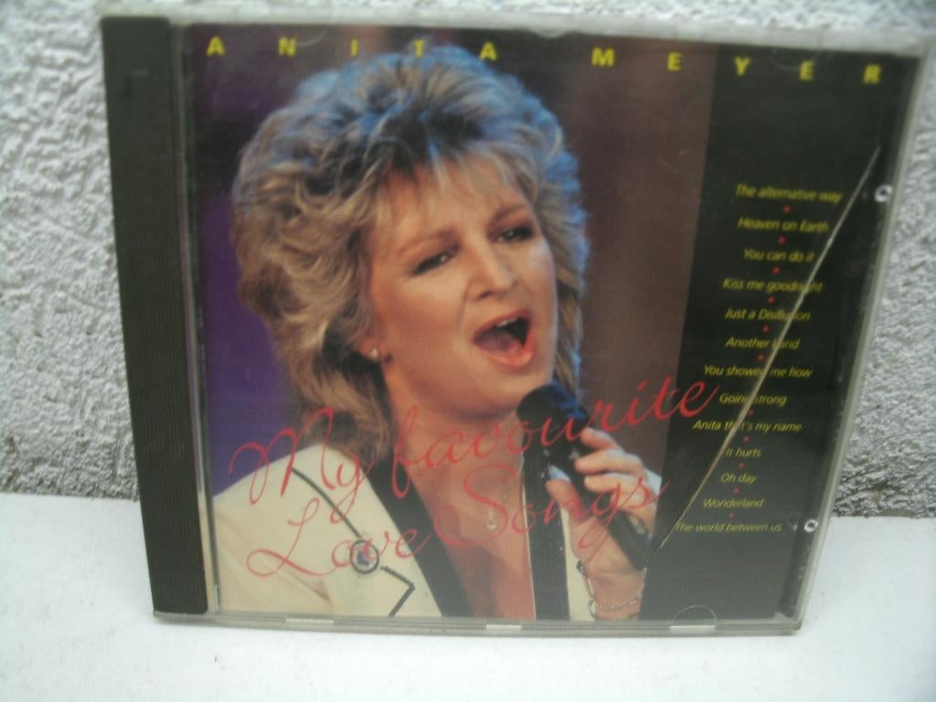 cd 95 anita meyer my favourite love songs, Ophalen of Verzenden, Zo goed als nieuw