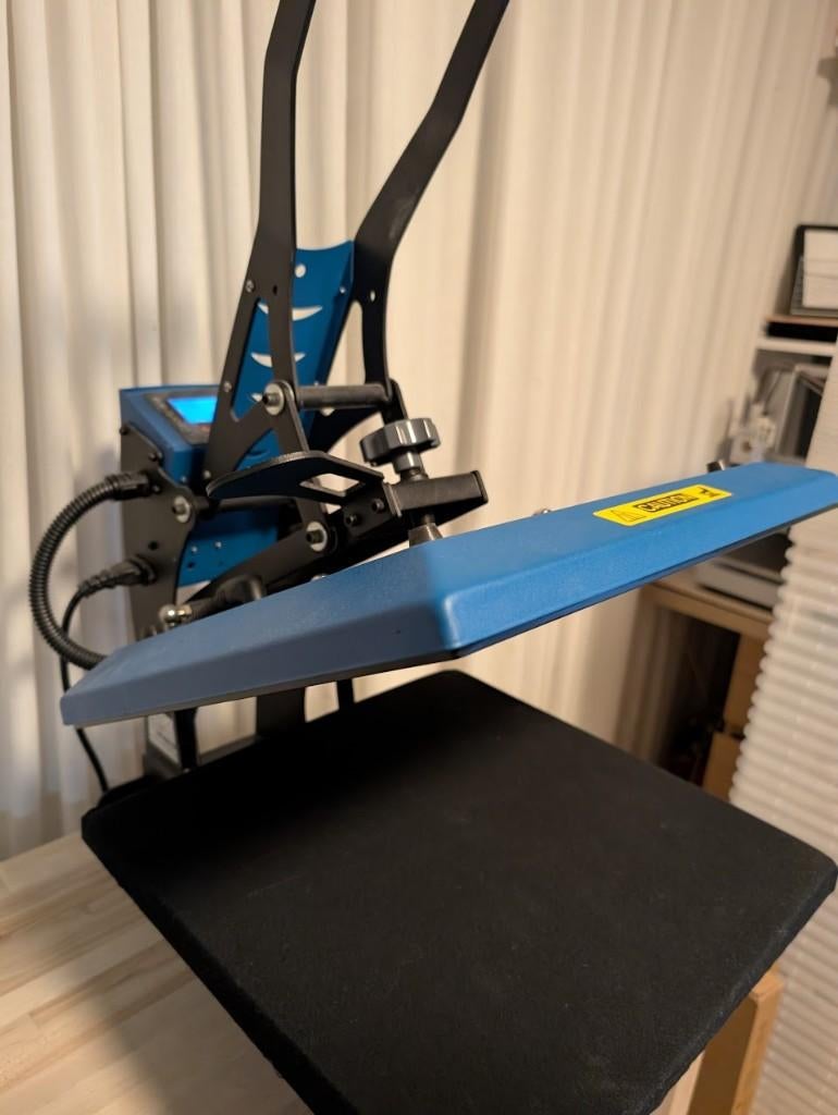 Calortrans CT3838 2 transferpers, Hobby en Vrije tijd, Kledingapplicaties en Hotfix, Gebruikt, Applicator, Ophalen