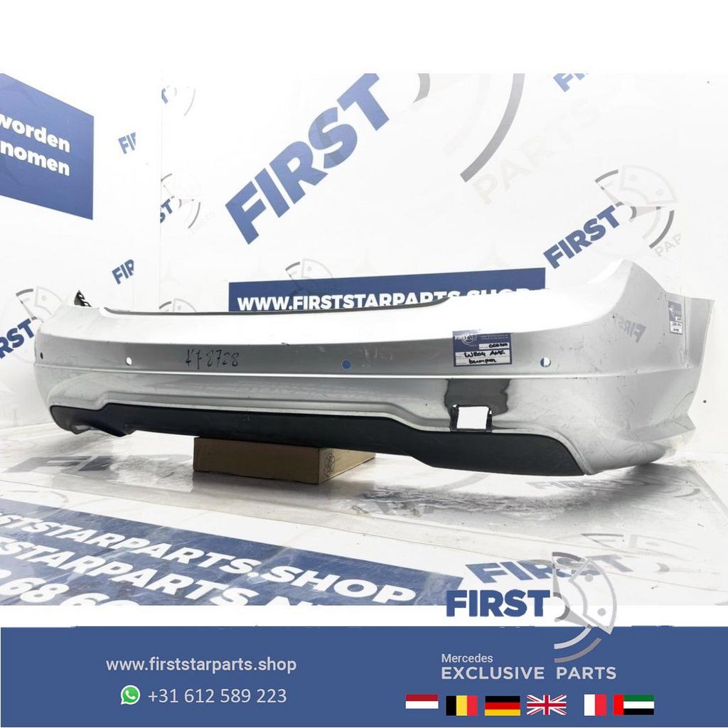 W204 AMG FACELIFT ACHTERBUMPER + DIFFUSER Mercedes C Klasse, -, Ophalen of Verzenden, Achter, Bumper