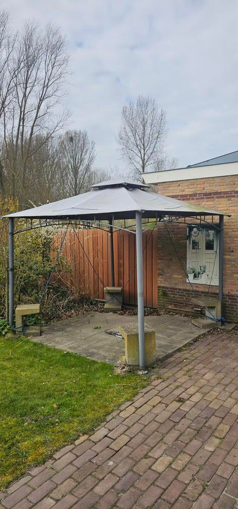 Pergola 3x3m, Tuin en Terras, Overkappingen, Ophalen, Gebruikt, Tuinpaviljoen