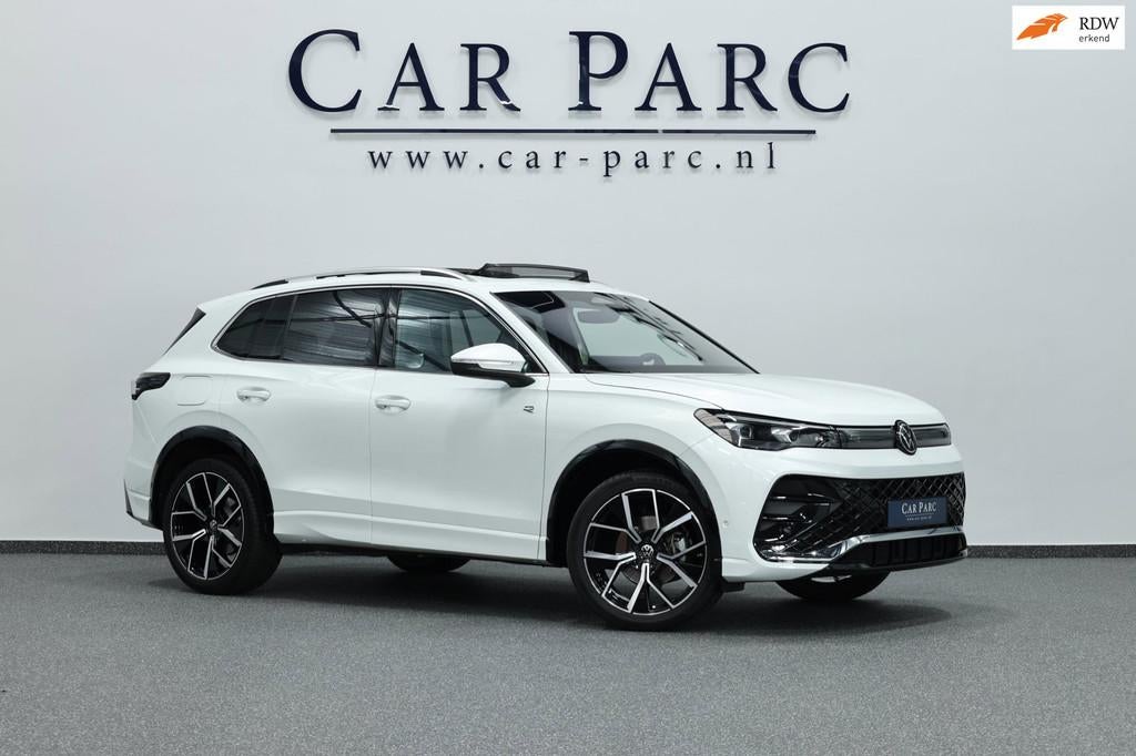Volkswagen Tiguan 1.5 eTSI 3x R-Line IQ+LED/VIRTUAL/SFEER/PA, 150 pk, Startonderbreker, Wit, Bedrijf