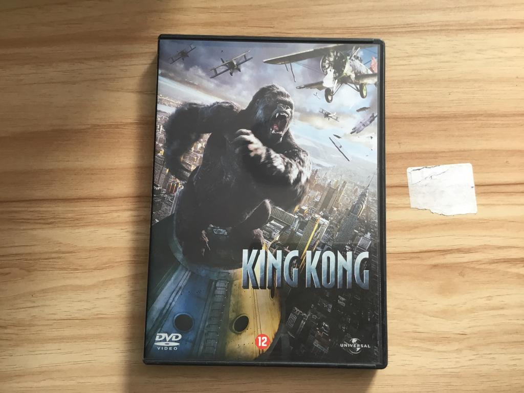 Dvd king kong, Vanaf 12 jaar, Ophalen of Verzenden, Zo goed als nieuw