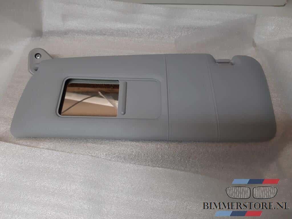 Zonneklep incl. spiegel links HELLGRAU BMW E46, -, -, Nieuw, Ophalen of Verzenden