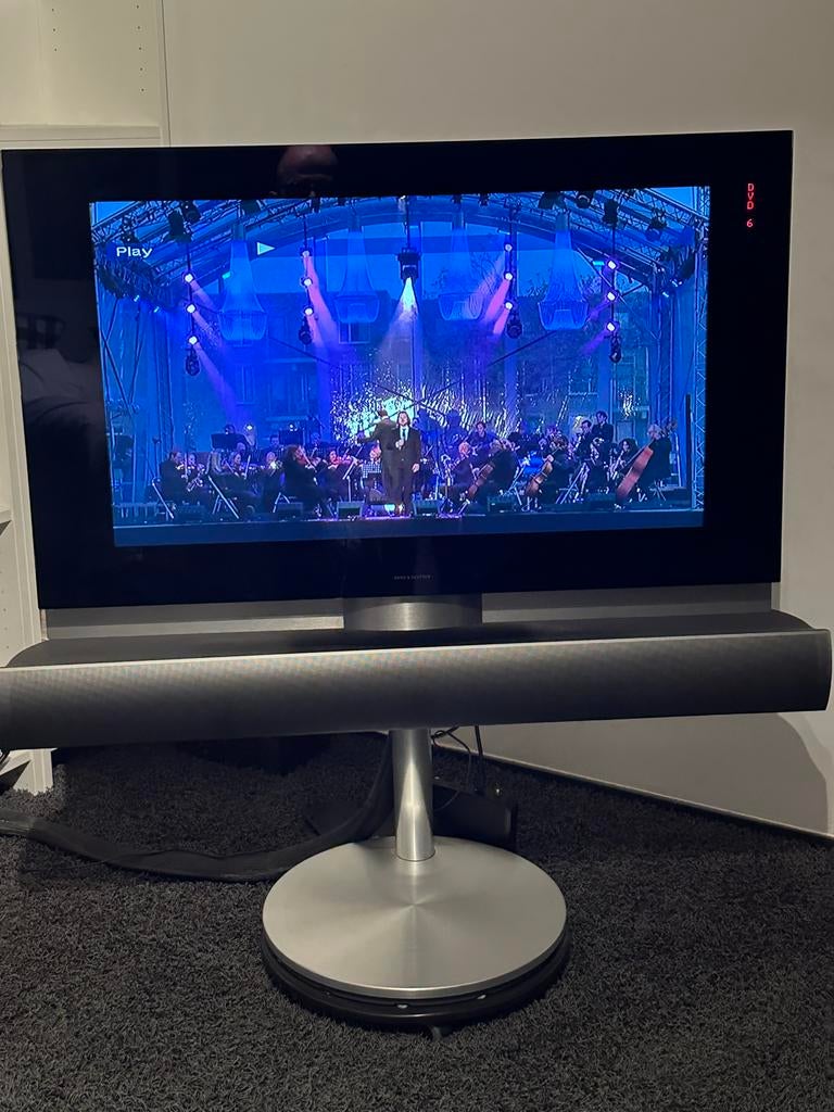 Bang & Olufsen BeoVision 7 televisie, incl. motordraaivoet, Overige merken, Gebruikt, 50 Hz, Ophalen of Verzenden