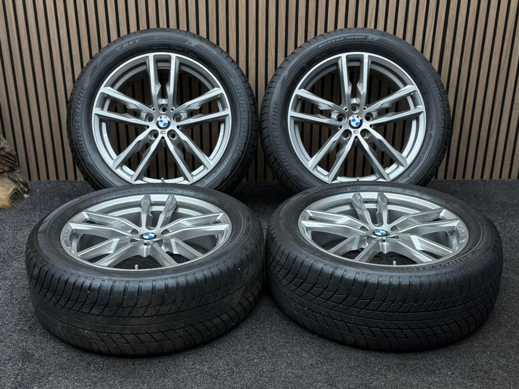 Originele 19 inch BMW X3 G01 X4 G02 698M 5x112 ET32 Runflat, 245 mm, ., Banden en Velgen, Winterbanden