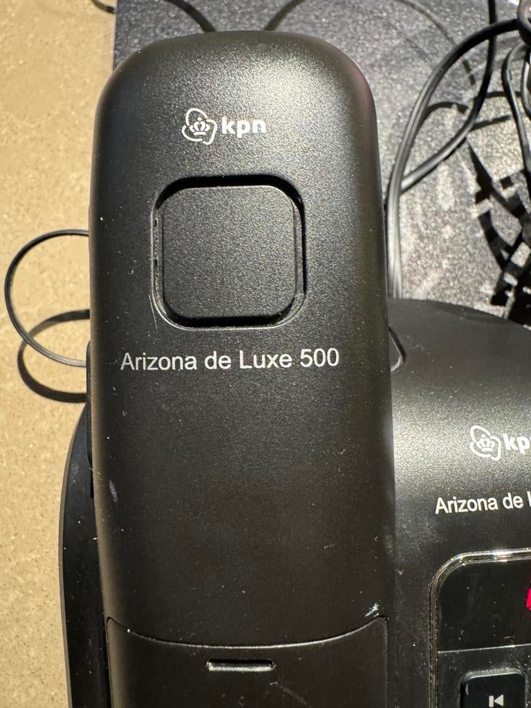 KPN Arizona de Luxe 500 met 5 handsets en antwoordapparaat, Ophalen of Verzenden, Gebruikt, 4 handsets of meer