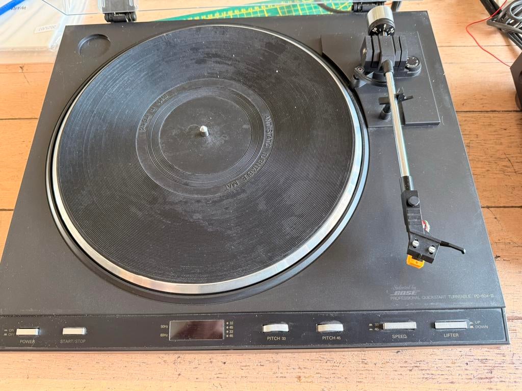 Bose pd-604 lll platenspeler zie foto’s, Overige merken, Gebruikt, Pitch-regelaar, Ophalen of Verzenden