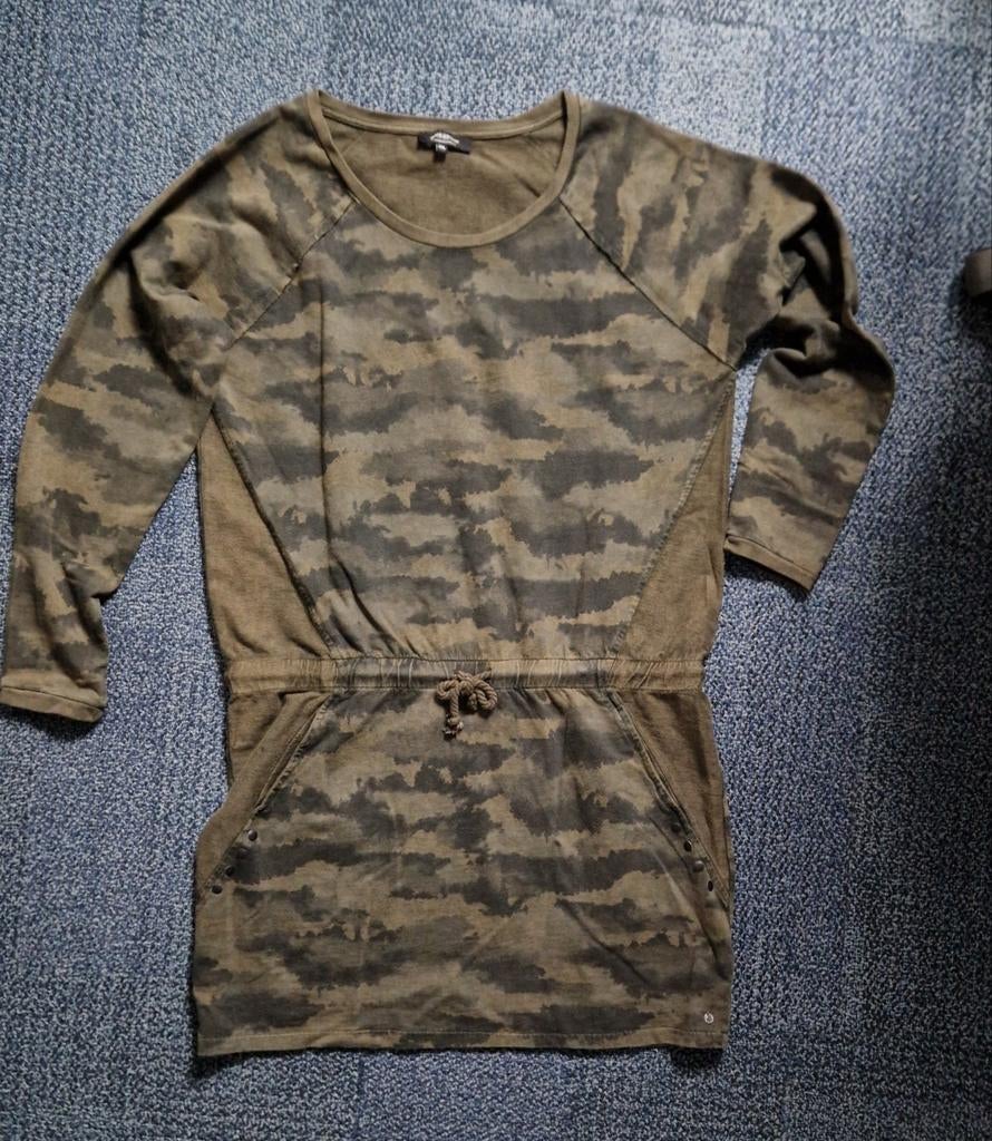 Sensation tuniek militair groen xxl, Verzenden, Sensation, Zo goed als nieuw, Boven de knie