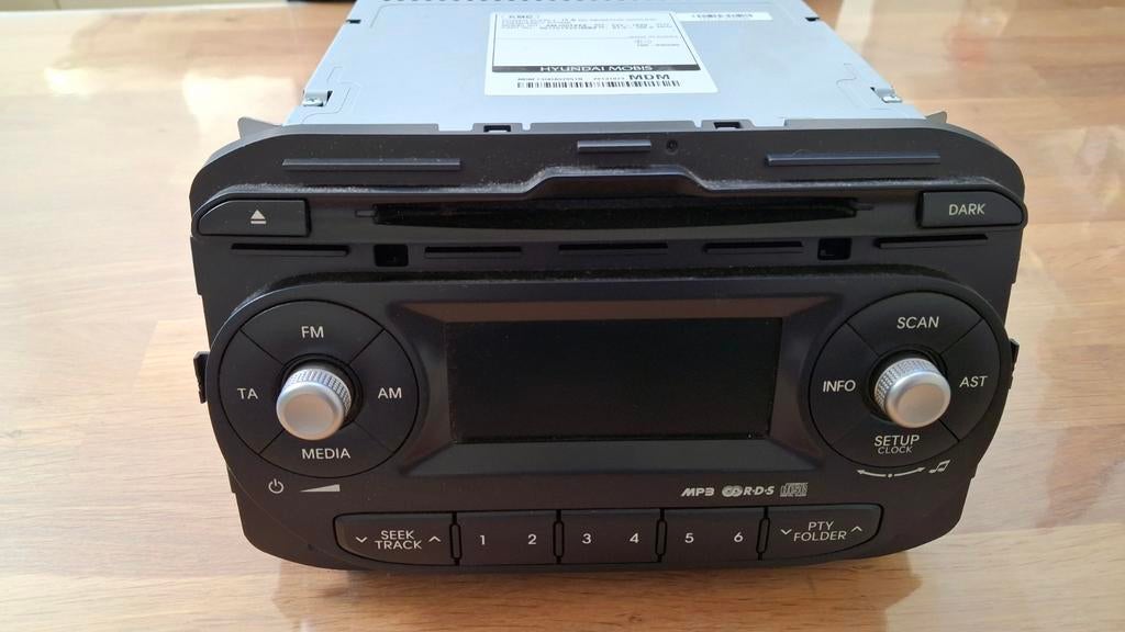 Kia Picanto Radio-CD-speler + Dashboardpaneel (2014), Ophalen of Verzenden, Gebruikt