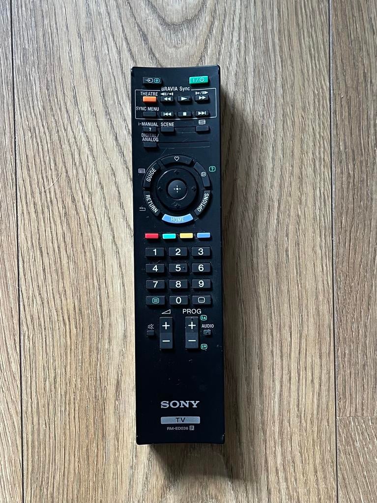 Sony RM-ED036KDL-40EX600 afstandsbediening, Ophalen of Verzenden, Zo goed als nieuw, Origineel, Tv