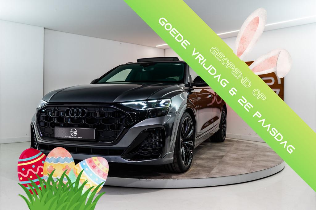 Audi Q8 60 TFSI E Quattro S-Edition Competition 490PK FACELI, Automaat, 12 maanden, 77 km/l, Zwart