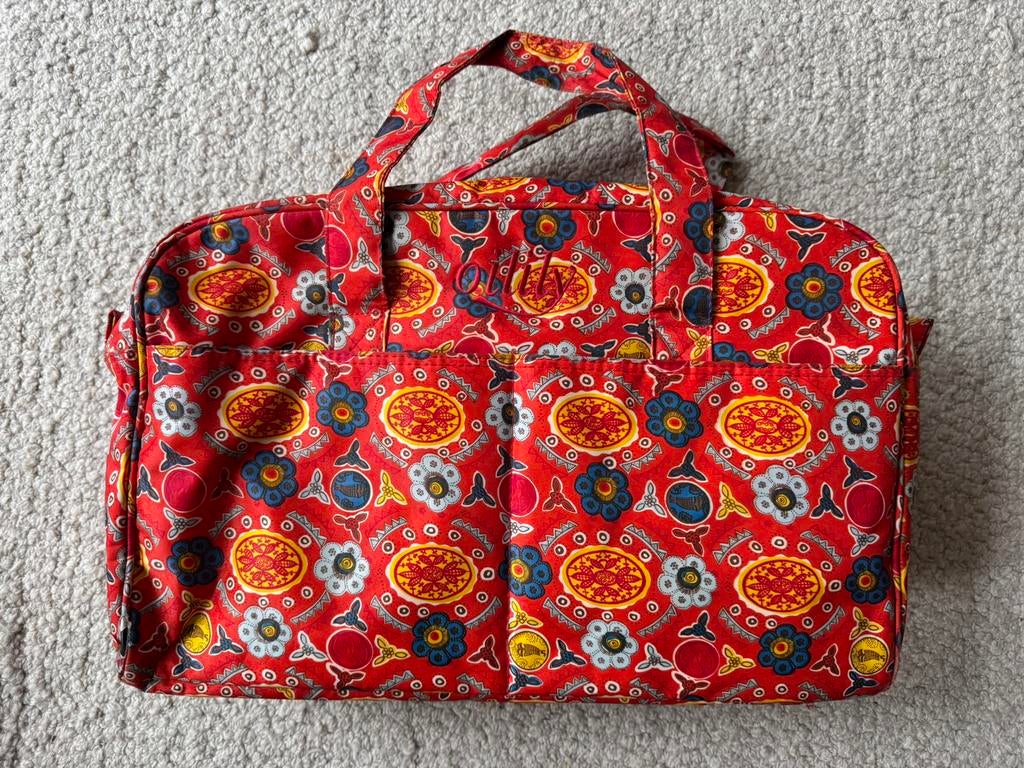 Oilily weekend tas rood, Ophalen of Verzenden, Gebruikt, Rood, Minder dan 35 cm