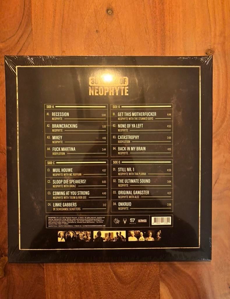 Neophyte - 30 Years of Neophyte LP - Collectors Item, Cd's en Dvd's, Ophalen of Verzenden, Nieuw in verpakking, 12 inch, Techno of Trance