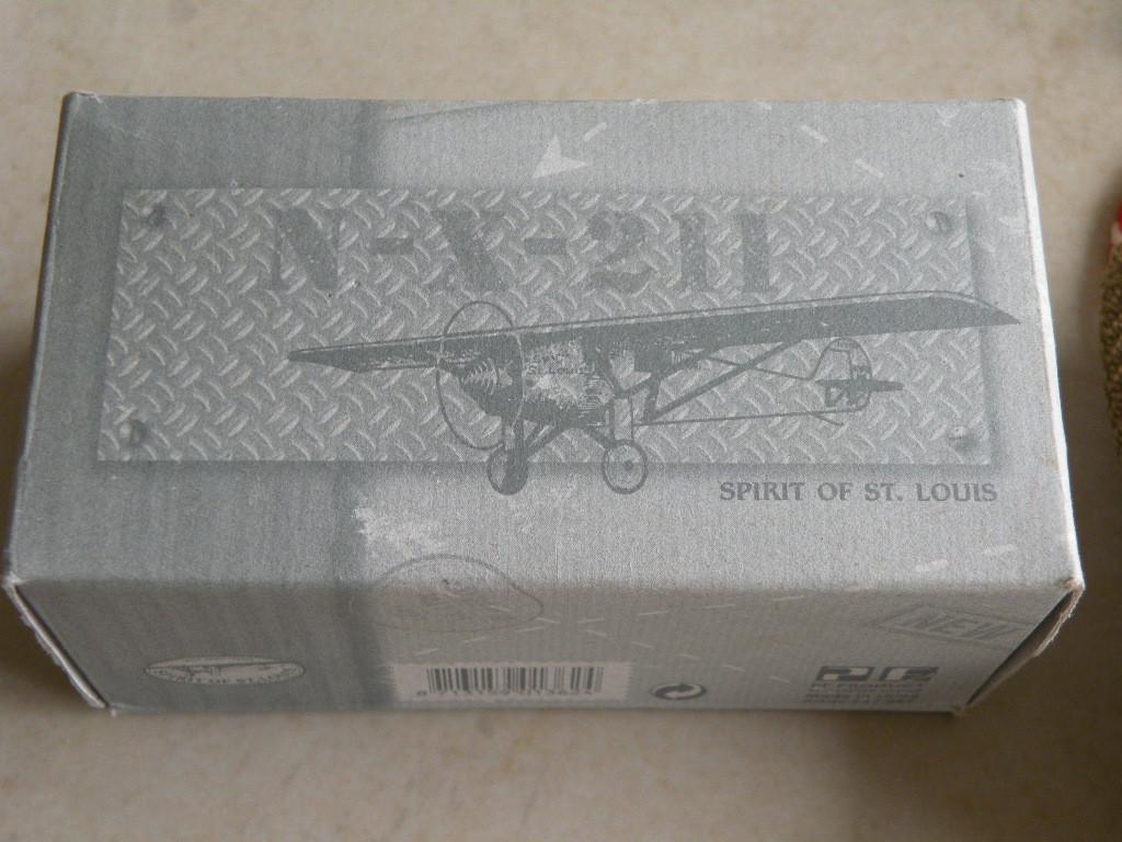 Zakmes The Spirit of St. Louis, met etui en doosje. Nieuw., Verzamelen, Luchtvaart en Vliegtuigspotten, Ophalen of Verzenden, Nieuw
