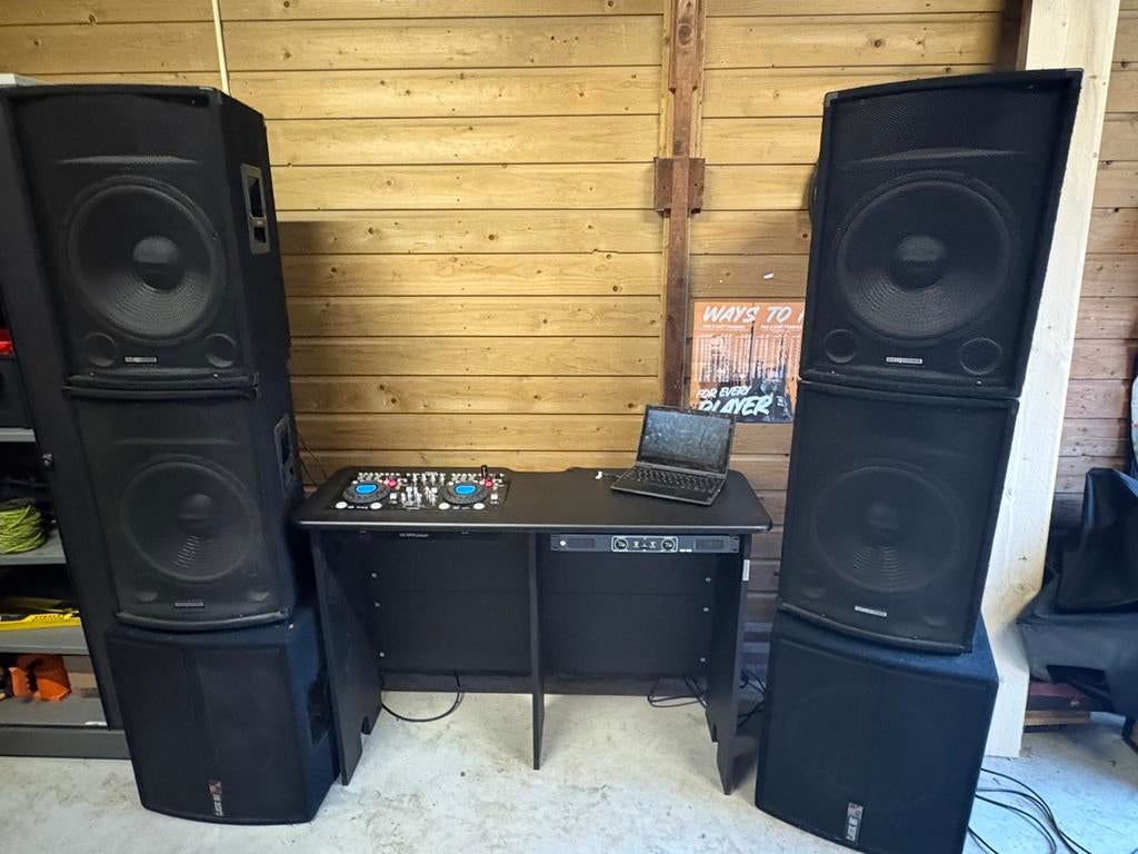 Geluidsinstallatie, Overige typen, Zo goed als nieuw, 120 watt of meer, Ophalen