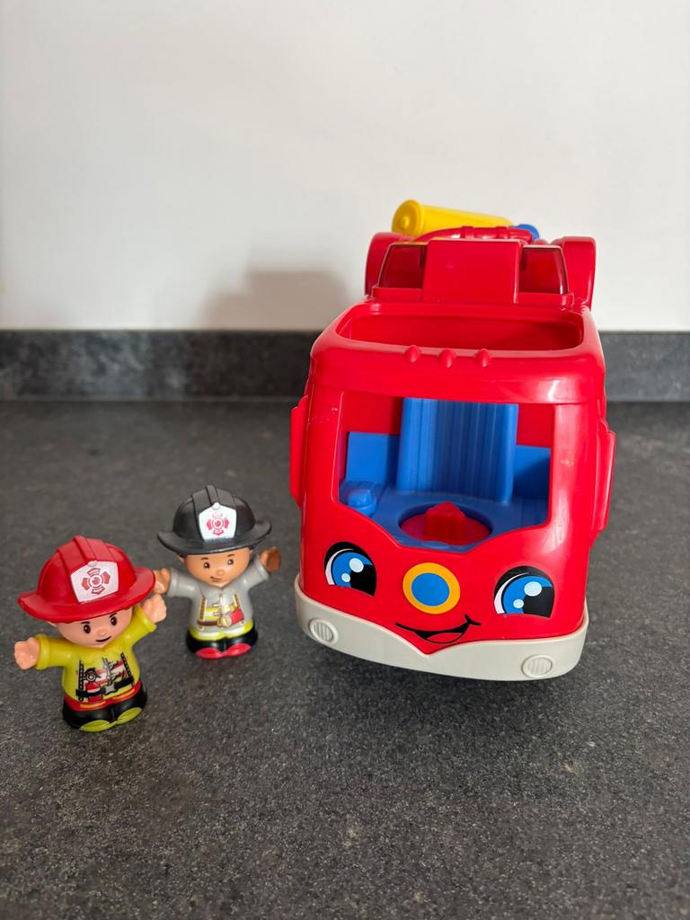 Brandweerauto Little People, Ophalen of Verzenden, Zo goed als nieuw