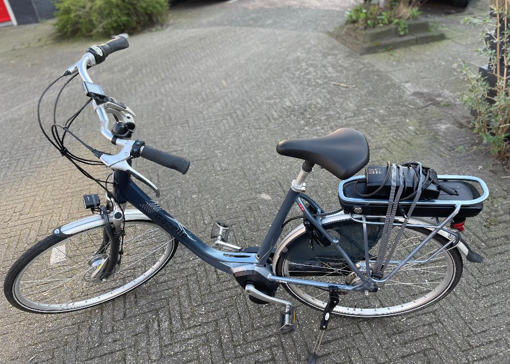 E-bike Gazelle dames, Fietsen en Brommers, Elektrische fietsen, Ophalen, Zo goed als nieuw, 50 km per accu of meer, 55 tot 59 cm