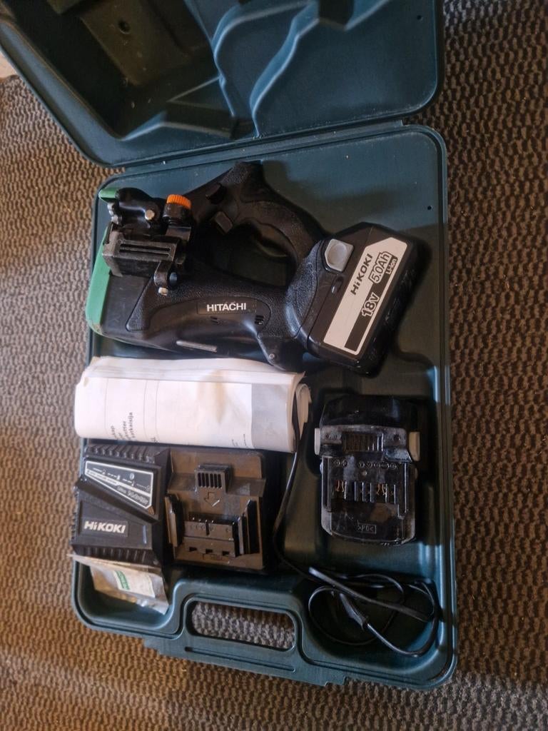 Hitachi Hikoki CL18DSL Accu draadeindknipper 18V, Ophalen of Verzenden