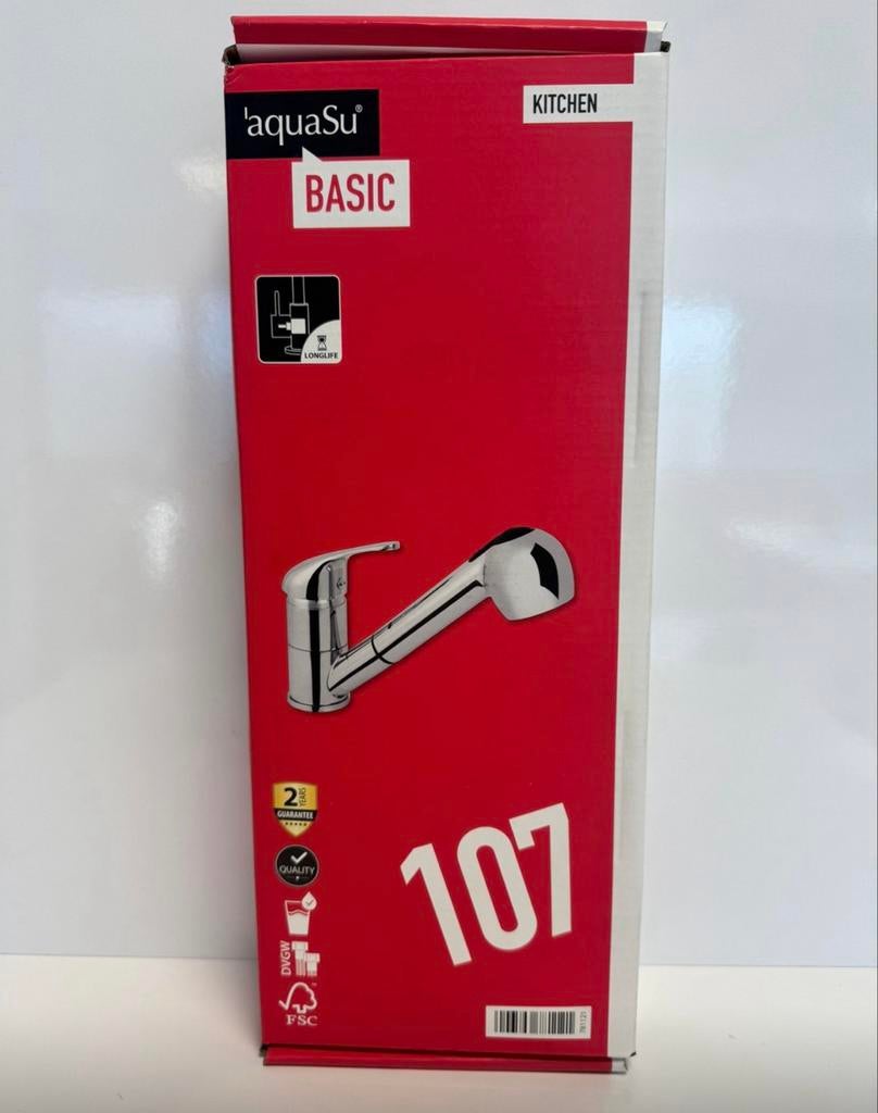 Partij 2484 stuks keuken  kranen nieuw, Doe-het-zelf en Verbouw, Sanitair, Ophalen of Verzenden, Nieuw, Chroom, Kraan