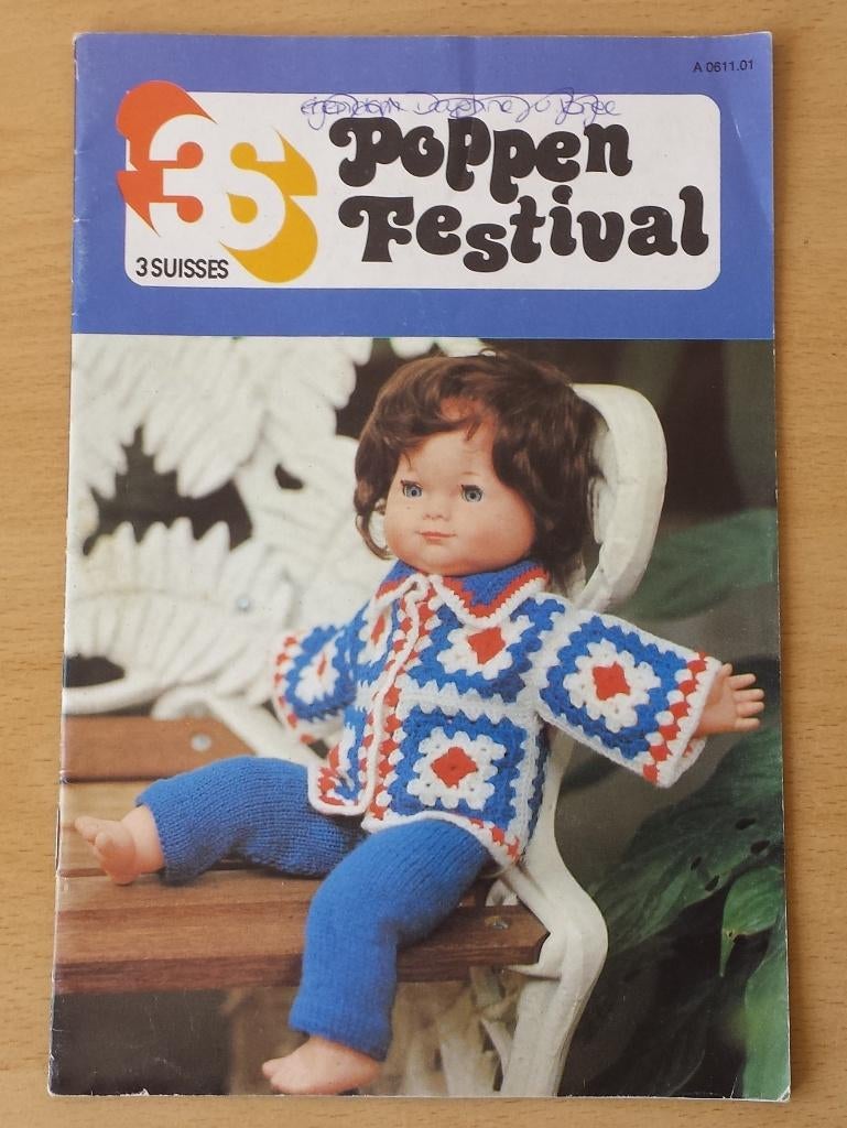 Breien - 3 Suisses - Poppenfestival - jaren 80, Gebruikt, Ophalen of Verzenden, 3 Suisses, Breien