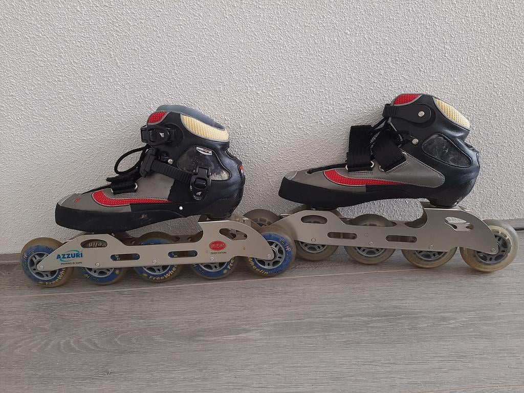 Modegema skeelers 5 wielen maat 41 (valt klein uit), Ophalen of Verzenden, Gebruikt, Inline skates 5 wielen, Overige merken