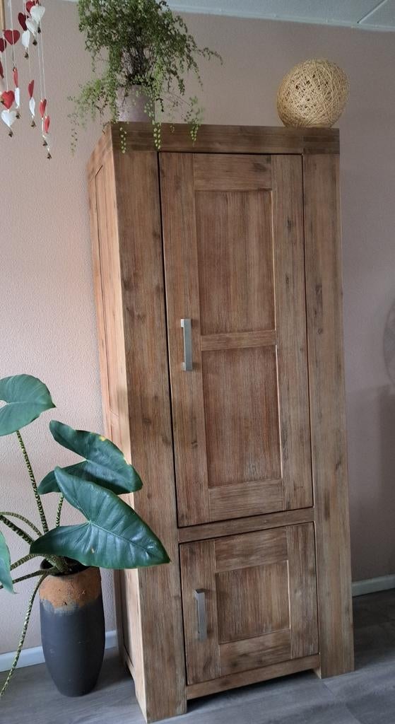Houten kast, Huis en Inrichting, Kasten | Buffetkasten, Ophalen, 100 tot 150 cm, 50 tot 100 cm, Zo goed als nieuw
