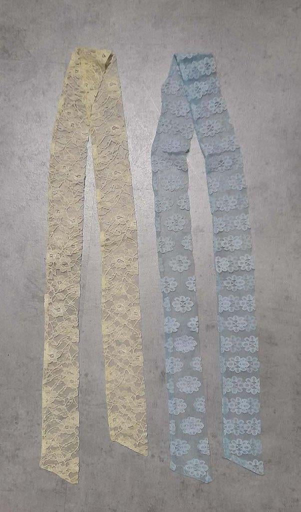 Kanten Sierband / haarband / strik of iets anders creatiefs, Ophalen of Verzenden, Zo goed als nieuw, Kant