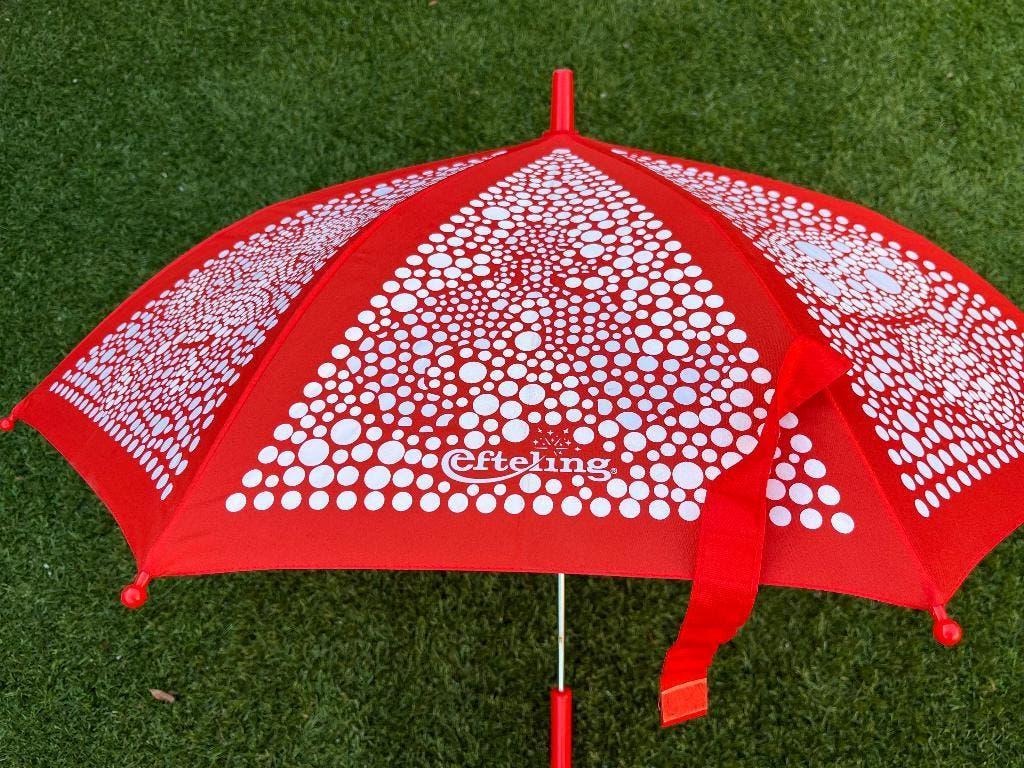 Paraplu meisje rood Efteling nieuw, Ophalen, Nieuw, Rood