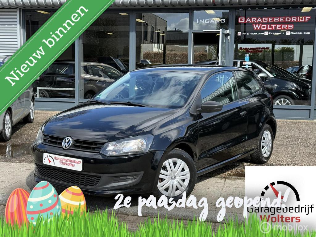 Volkswagen Polo 1.2-12V Comfortline AIRCO NW APK NETTE AUTO, Voorwielaandrijving, Gebruikt, Zwart, Met garantie (alle)