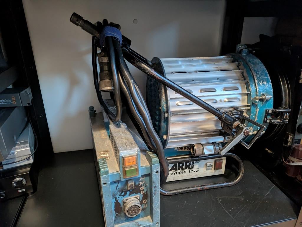 Arri HMI 1.2KW fresnel, Ophalen of Verzenden, Gebruikt