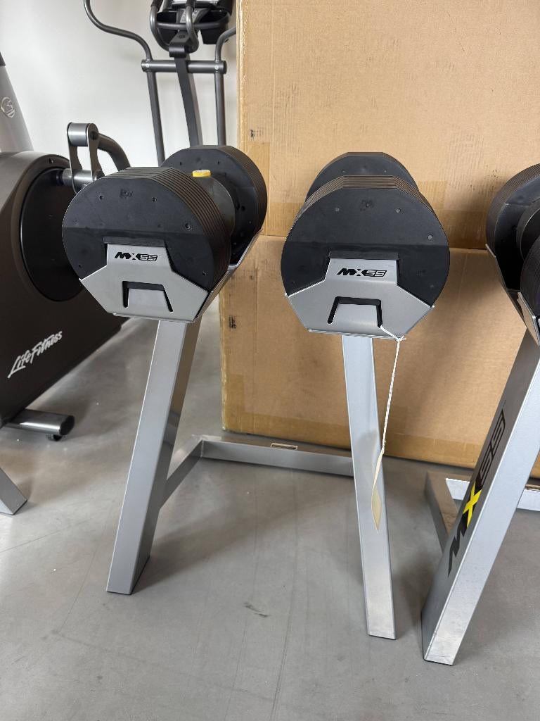 MX55 Select Dumbbells Incl. Standaard - 4.5KG t/m 24.9KG, Ophalen, Dumbbell, Firstdegreefitness.com, Info@firstdegreefitness.com