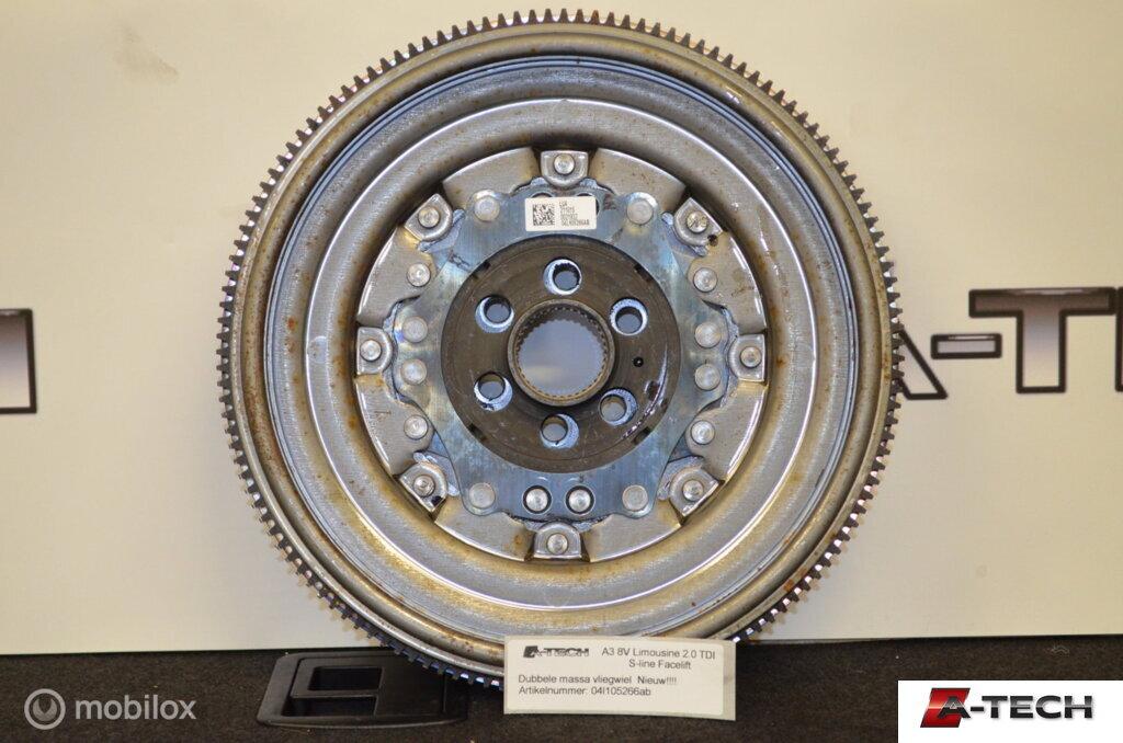 Vliegwiel crbc, crlb Audi A3 8V 2.0 TDI  13-'18 04l105266ab, Gebruikt, Volkswagen, Ophalen of Verzenden, Volkswagen