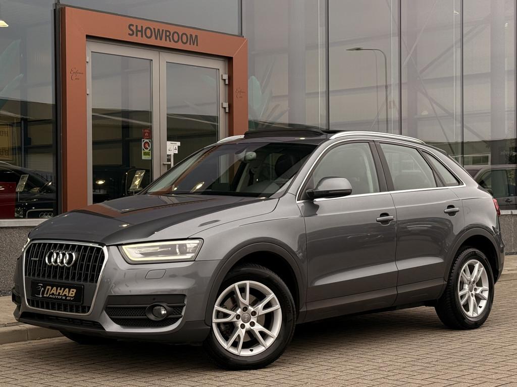 Audi Q3 2.0 TFSI quattro | Pano | Navi | Led | Stoelverwarmi, Gebruikt, Zwart, 4 cilinders, 1984 cc