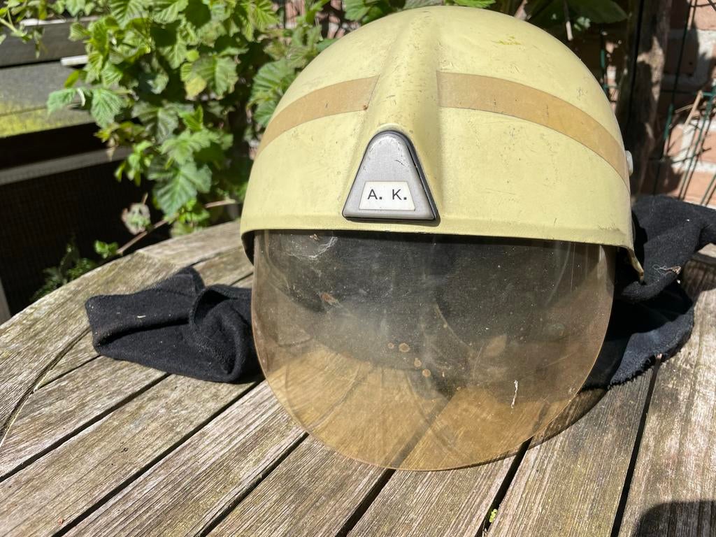Originele brandweerhelm, Ophalen of Verzenden, Gebruikt