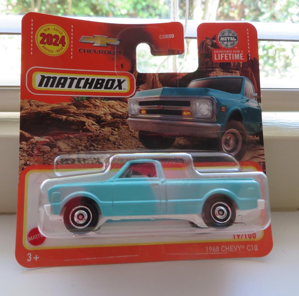 Matchbox 1968 Chevy Chevrolet C10 Pickup, Ophalen of Verzenden, Nieuw, Auto