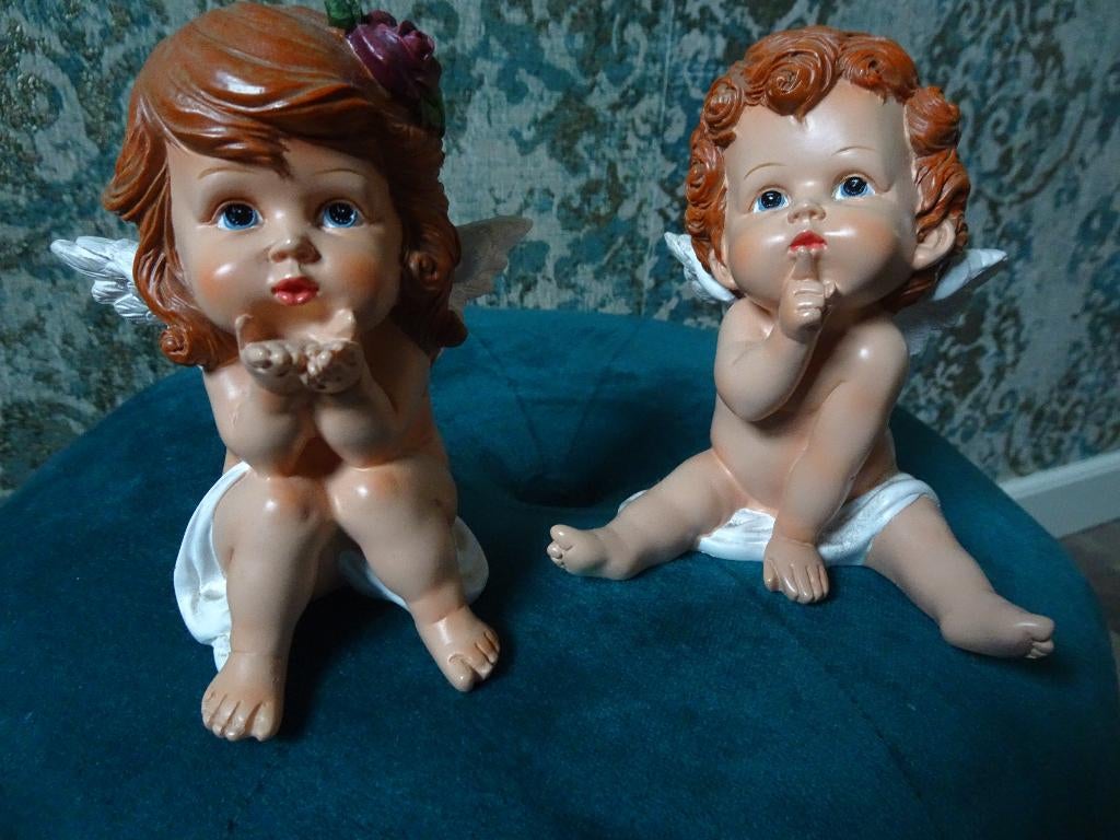 Schattige engeltjes/ cherubijntjes, Ophalen of Verzenden, Zo goed als nieuw