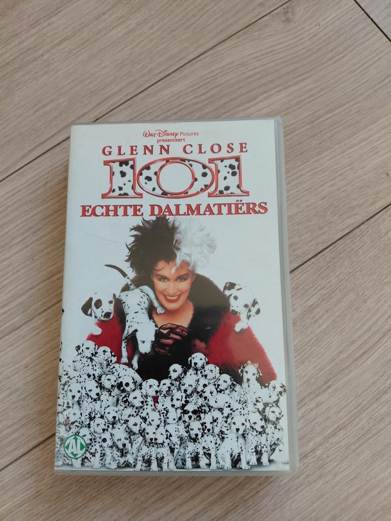 101 Echte Dalmatiërs VHS - Disney Klassieker, Alle leeftijden, Ophalen of Verzenden, Gebruikt, Actie en Avontuur