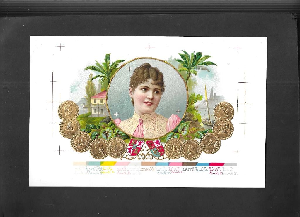 Banana60Etiket scan V4581, Ophalen of Verzenden, Gebruikt, Sigarenbandjes