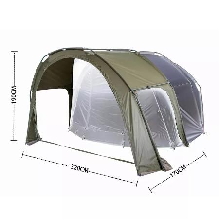 Aanbouw voor karpertent - Anaconda Cusky Prime Dome 190 L..., Bodenroder Weg 10-14 35647 Walsolms Baden-Württemberg Deutschland