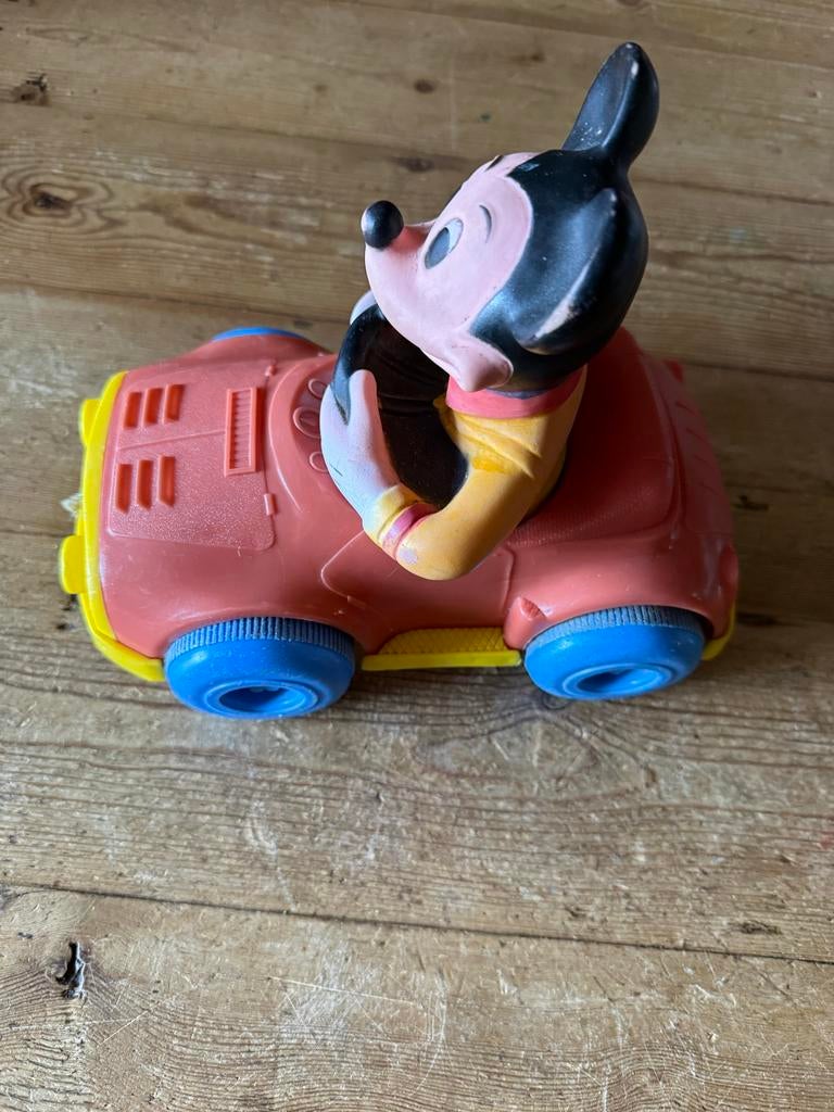 Vintage Mickey Mouse "Pull Mees" Trekspeeltje - Kohner Bros., Ophalen of Verzenden, Gebruikt, Jongen of Meisje