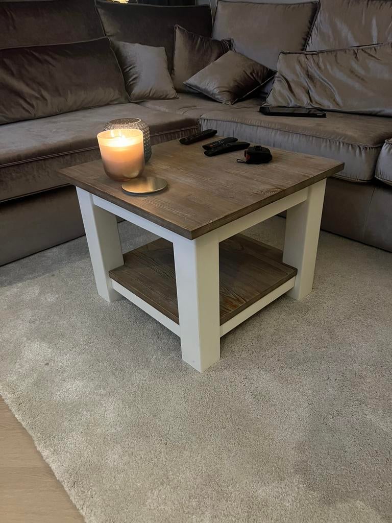 Salontafel / bijzettafel landelijk, Ophalen