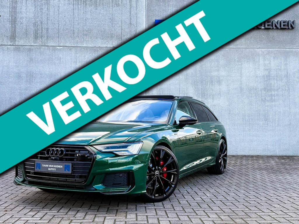 Audi A6 Avant 55TFSI e 367pk Quattro Competition S Edition S, Auto's, Automaat, Lichtsensor, Gebruikt, 4 cilinders