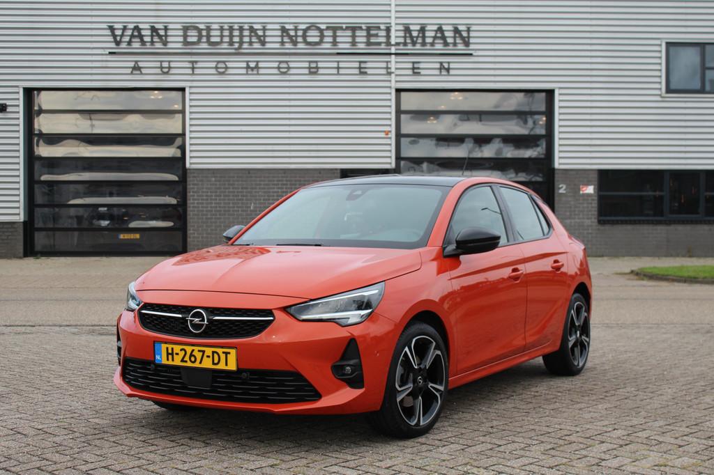 Opel Corsa 1.2 GS Line / Carplay / Panoramadak / N.A.P., Voorwielaandrijving, Gebruikt, Met garantie (alle), 49 €/maand